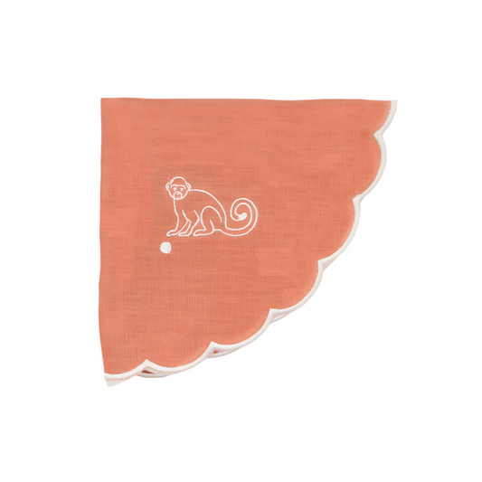 Salmon Sunset Simia Napkin - Set of 4