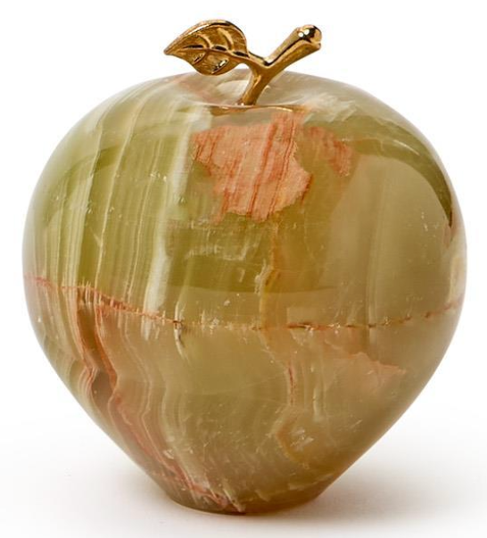 Marble Apple Paperweight