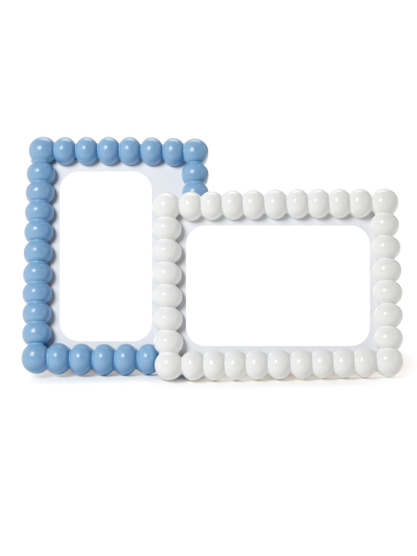 White Hobnail 5x7 Photo Frame