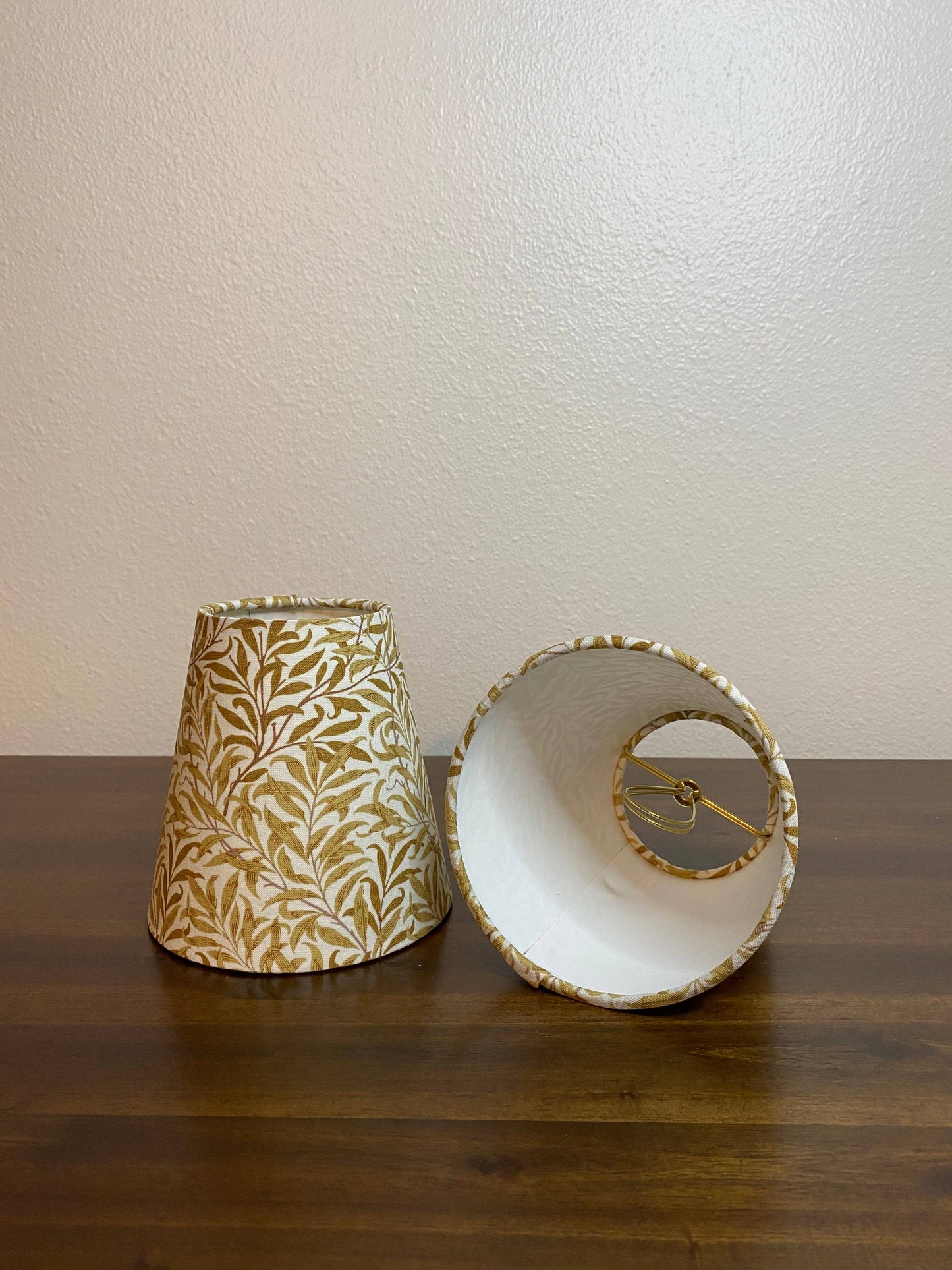 Willow Bough Gold Lampshade