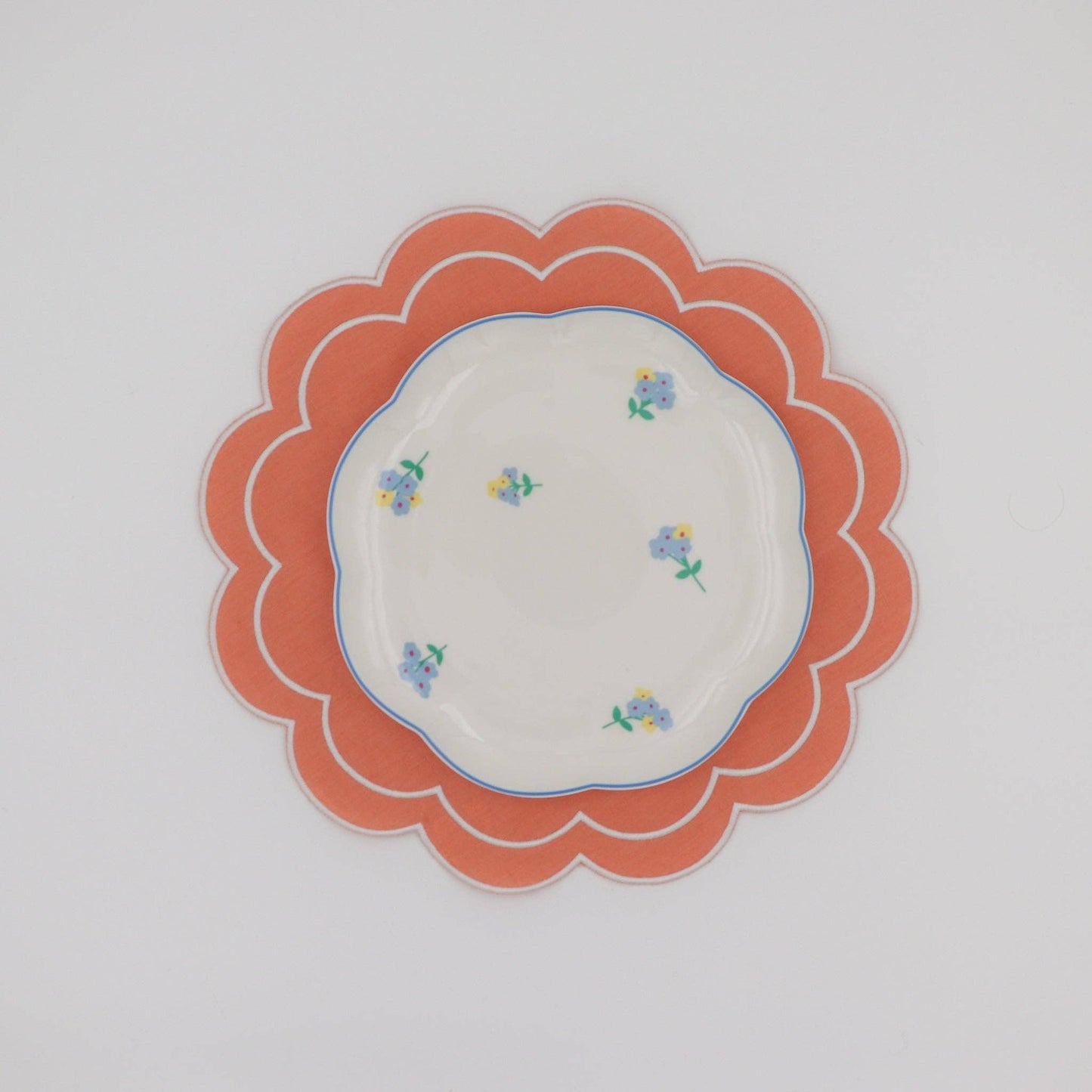 Salmon Sunset Placemat - Set of 4