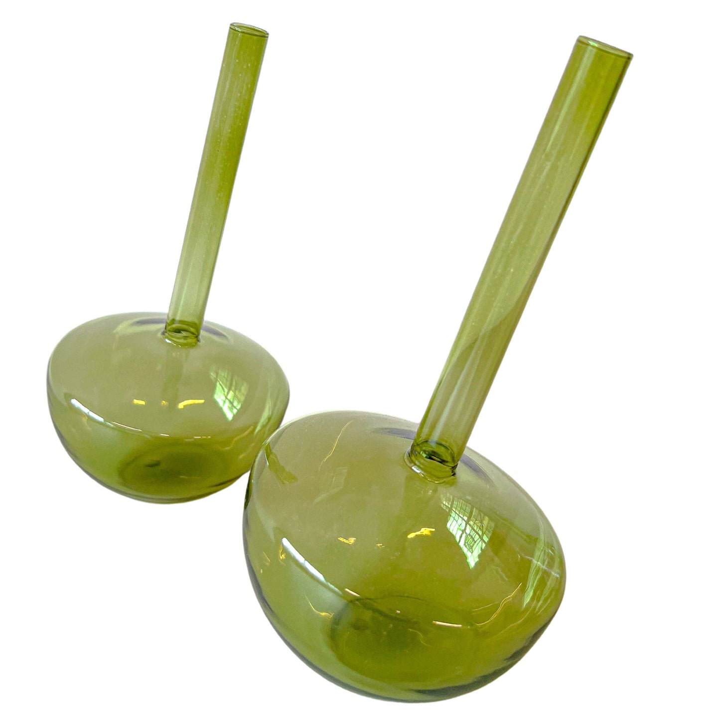 Tilted Sage Bud Vase