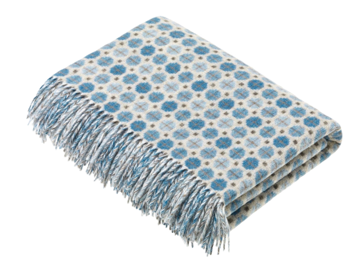Merino Lambswool Throws-Clover
