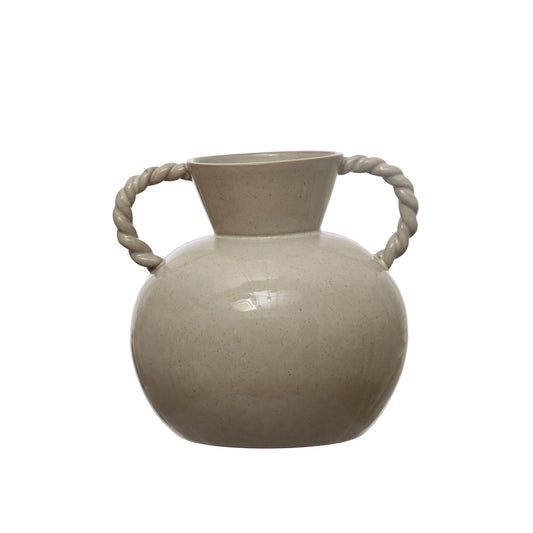 Glazed Stone Vase