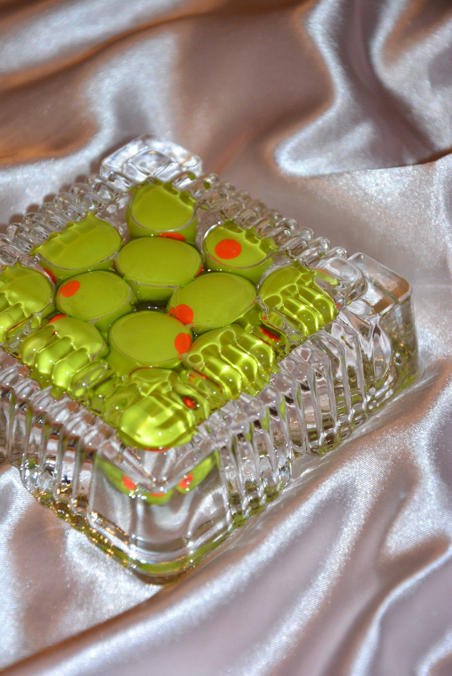 Olive Elegance Ashtray