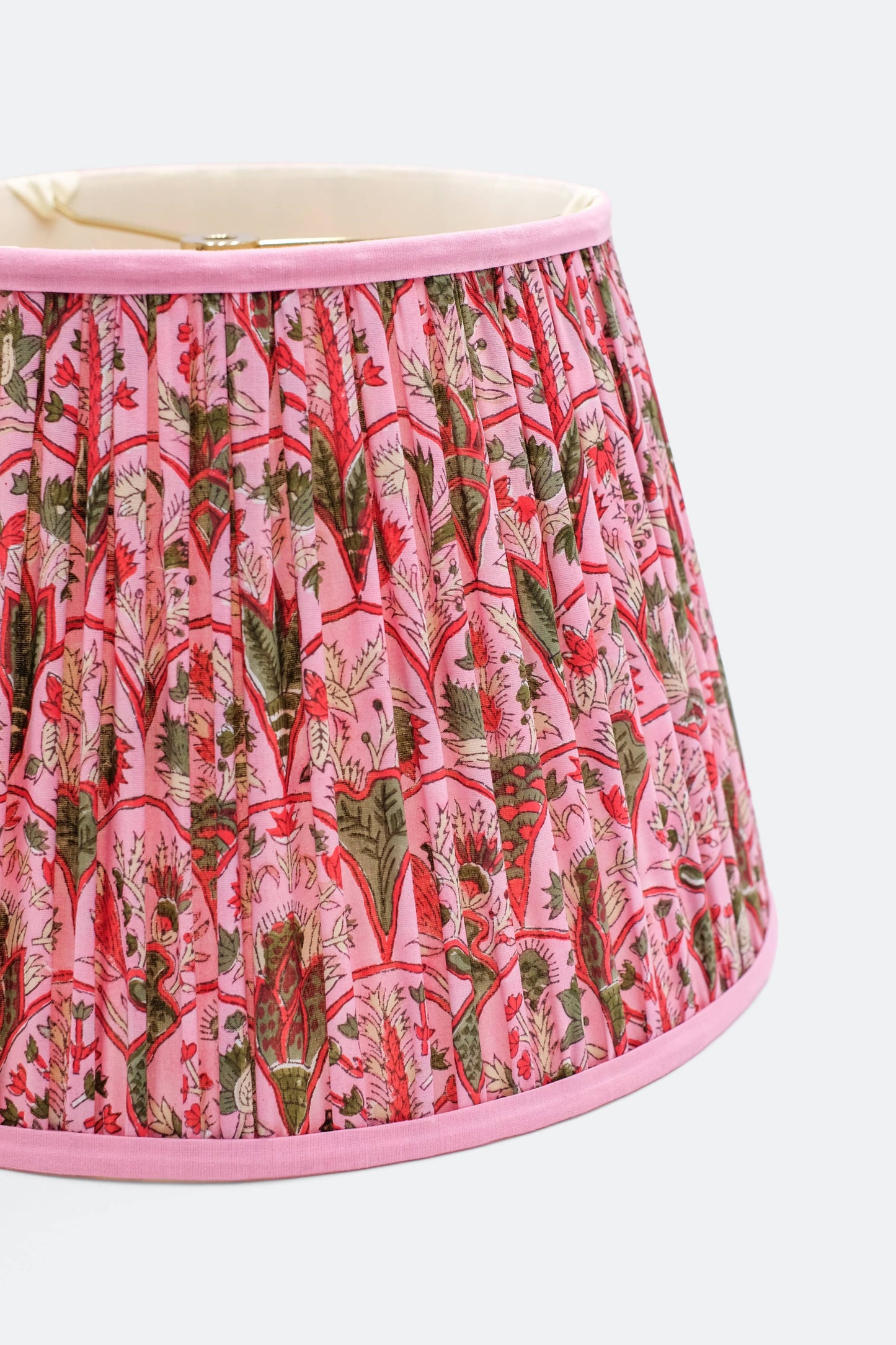 Pink Arch Blockprint Empire Shade - 14”