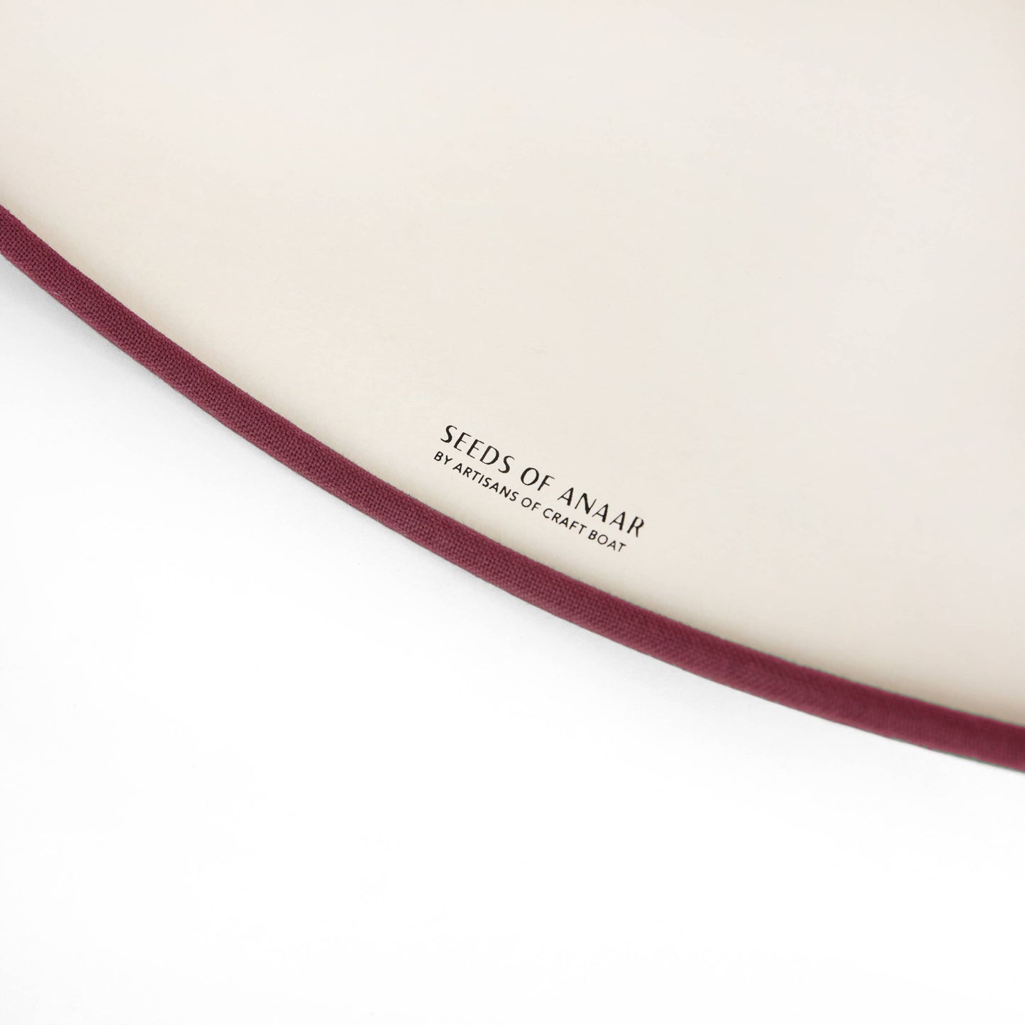 HAND MARBLED LAMPSHADE LARGE - BURGUNDY GOLD PEBBLES