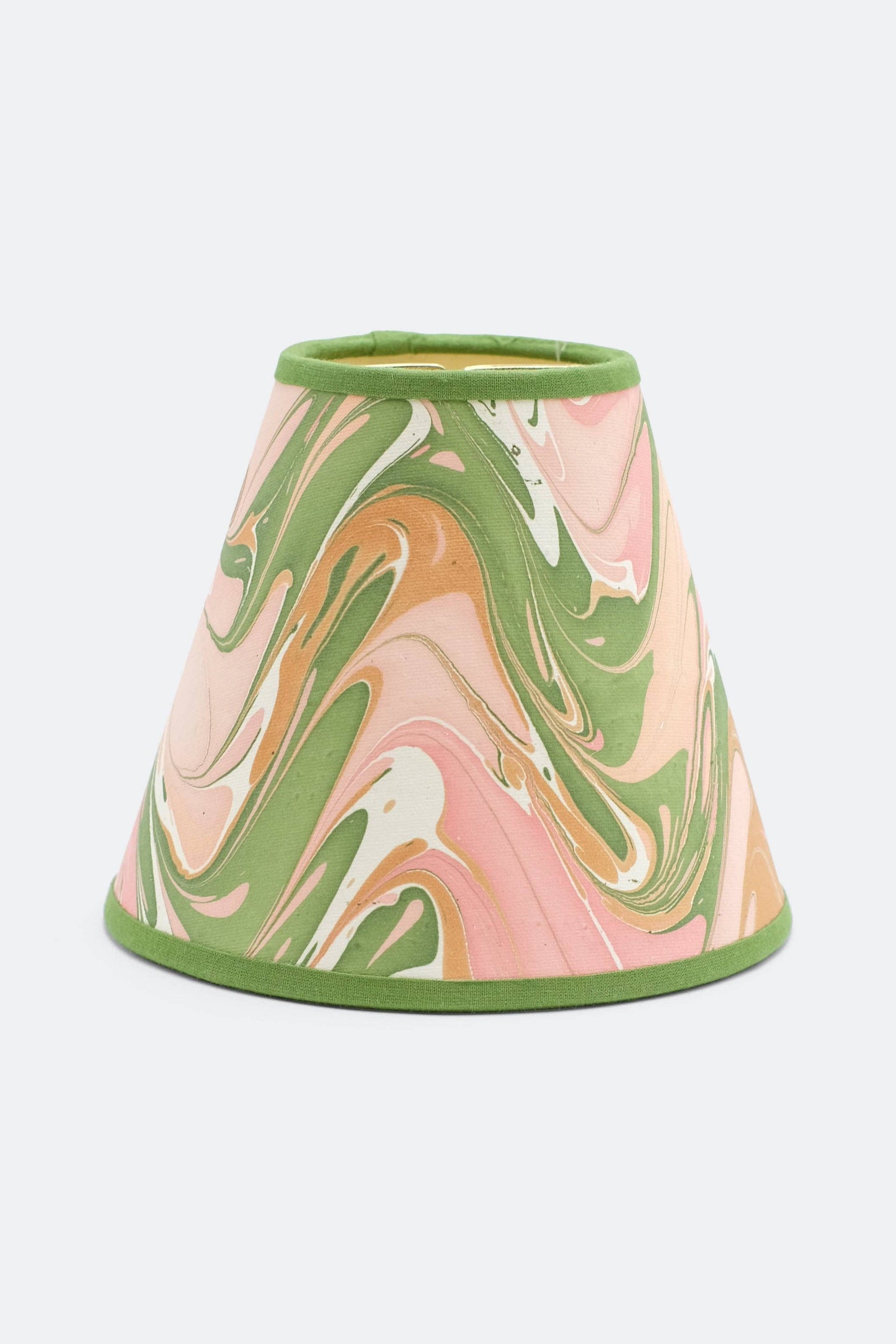 Peony Bloom Marbled Lampshade - 6"