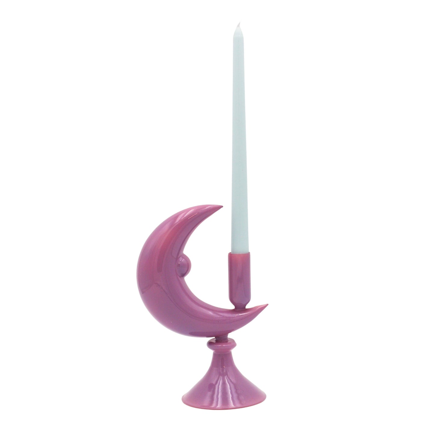 Baby Blue Cloud Taper Candle - Pack of 4 (Extra Tall)