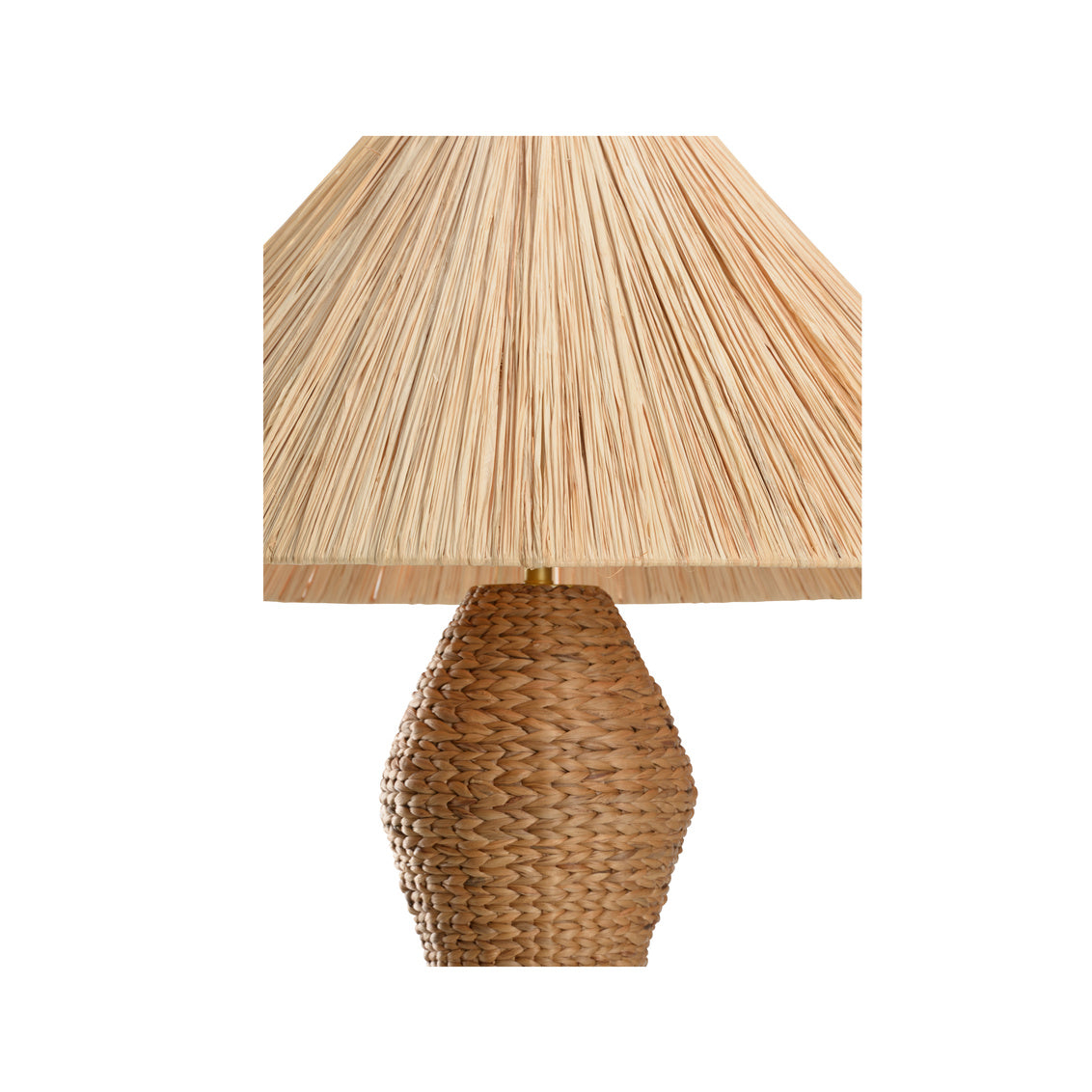 Sculptural Rattan Floor Lamp
