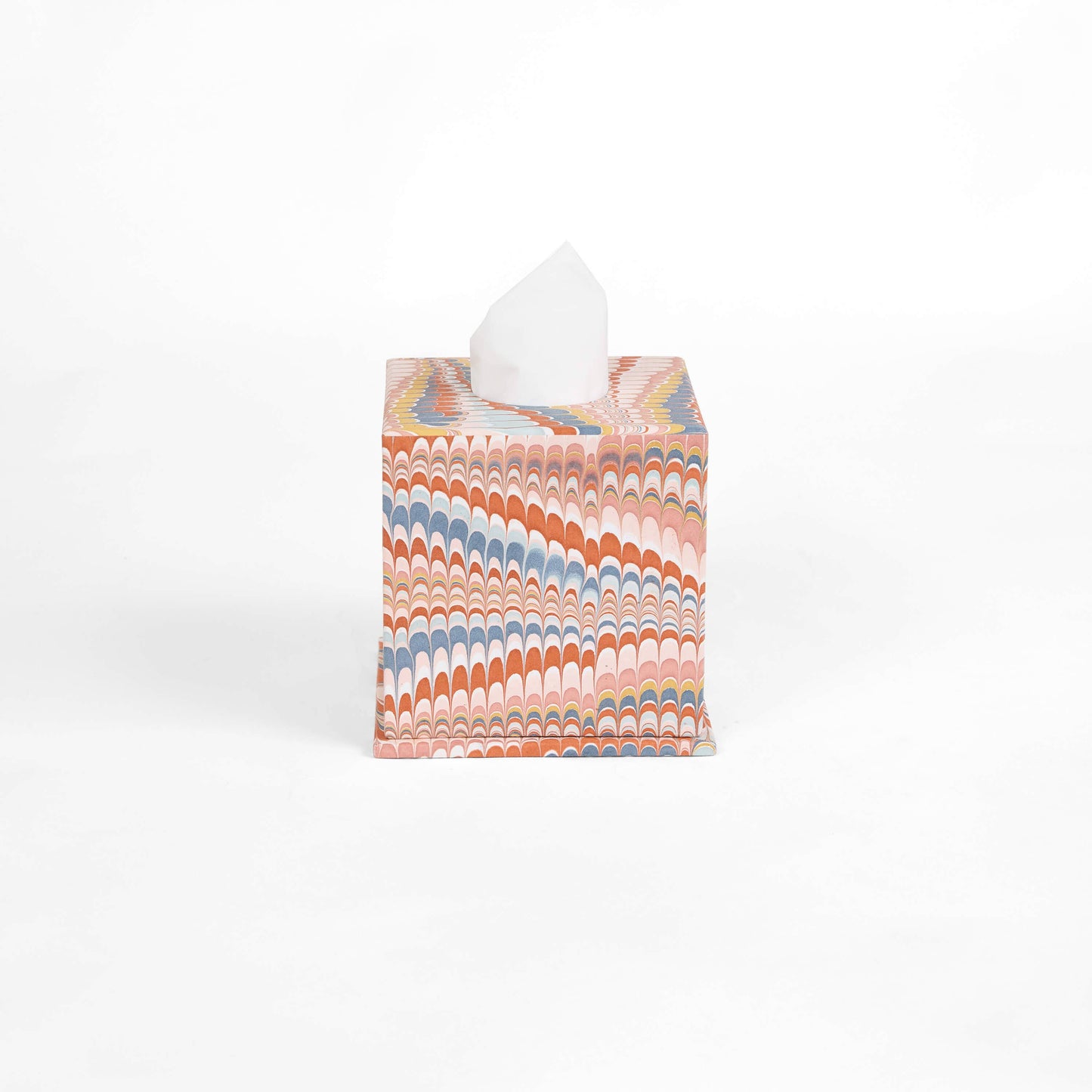 MARBLED LARGE TISSUE BOX - TWILIGHT MOUNTAIN