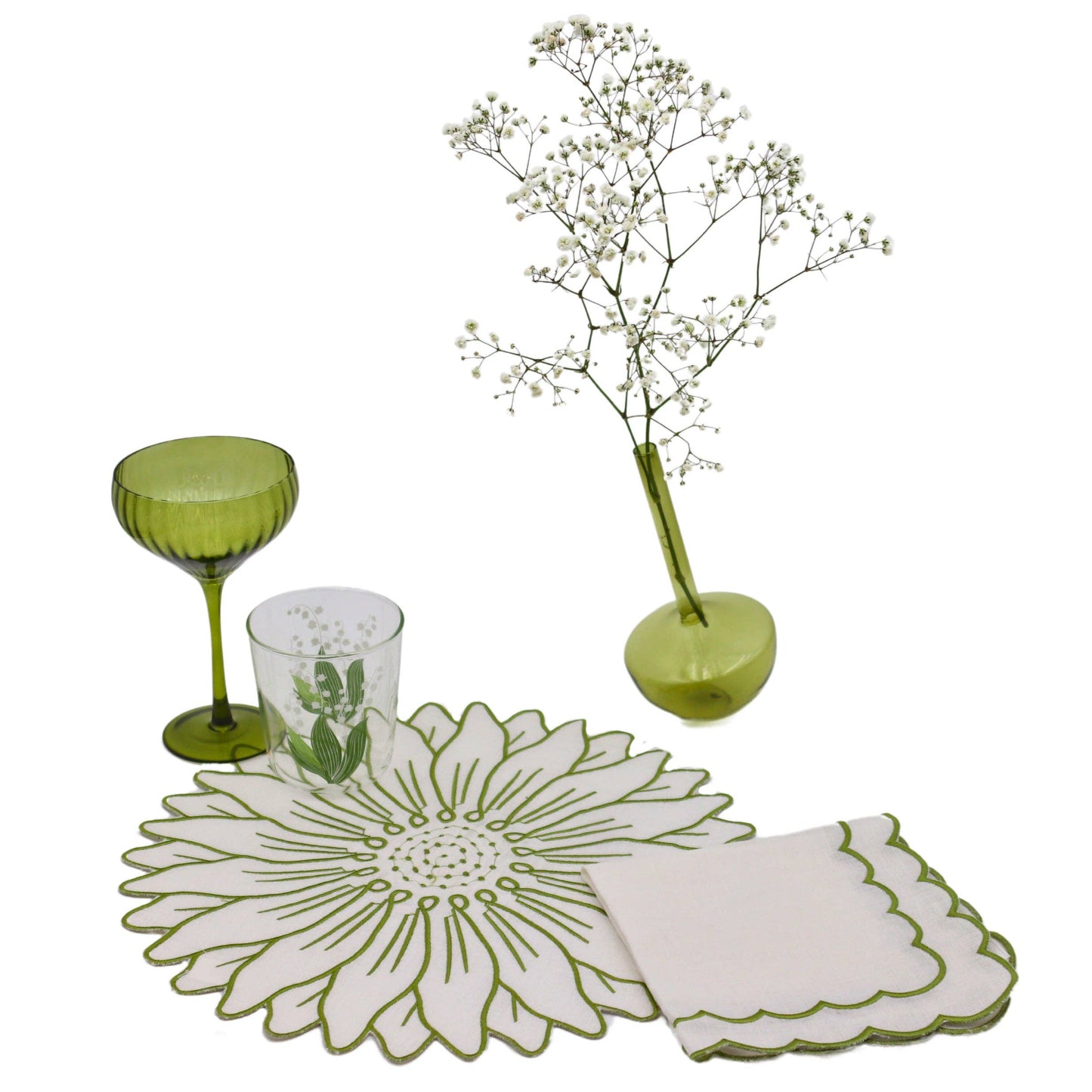 Tilted Sage Bud Vase
