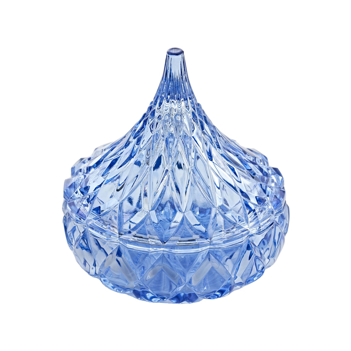 Crystal Candy Dish - Blue