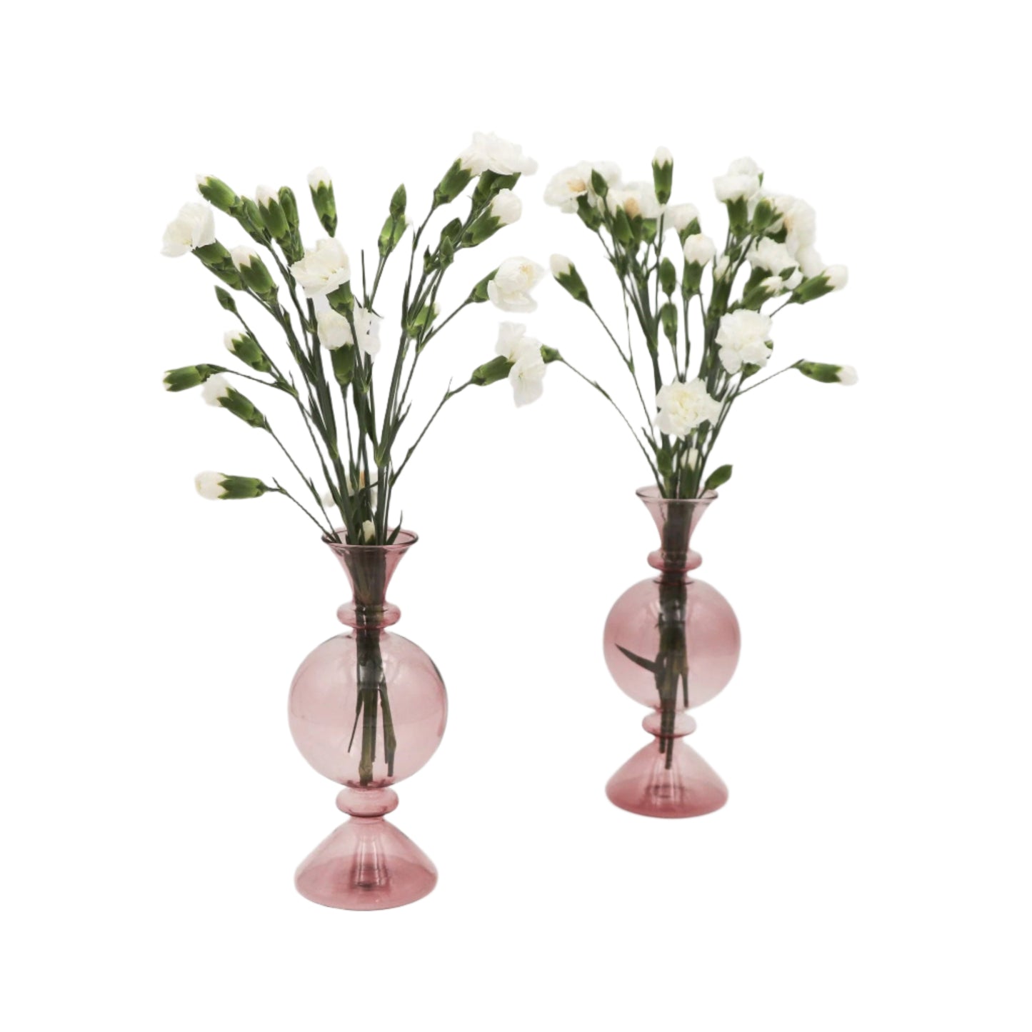Cherry Blossom Bauble Vase - Pair
