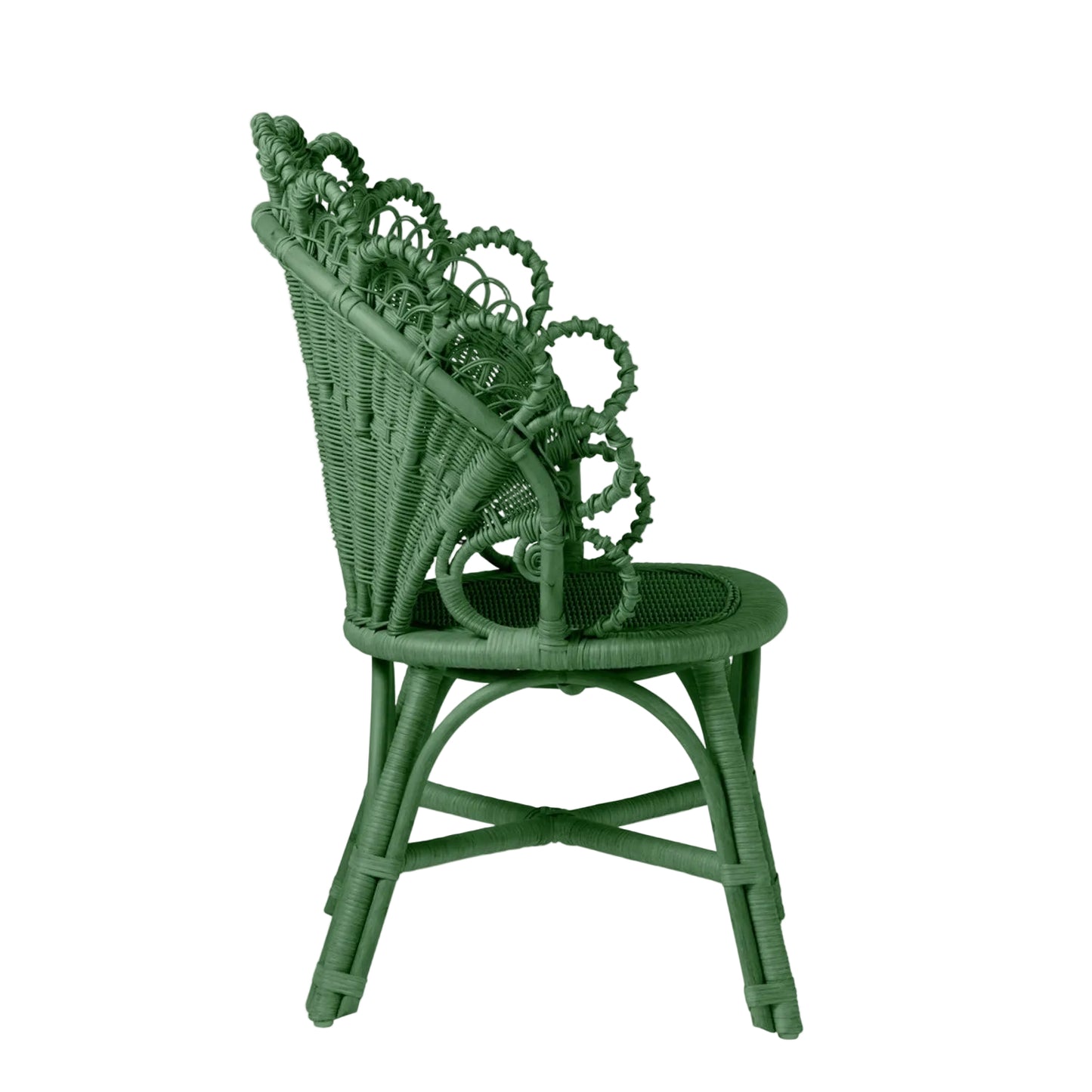 Green Gretel Rattan Chair