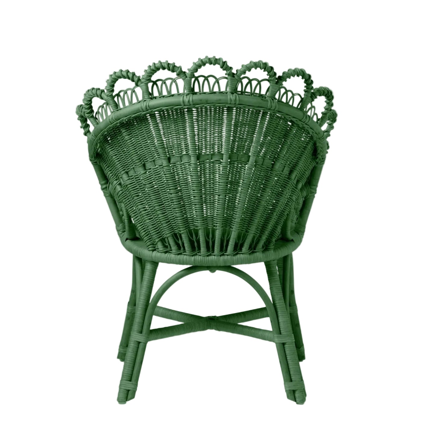 Green Gretel Rattan Chair
