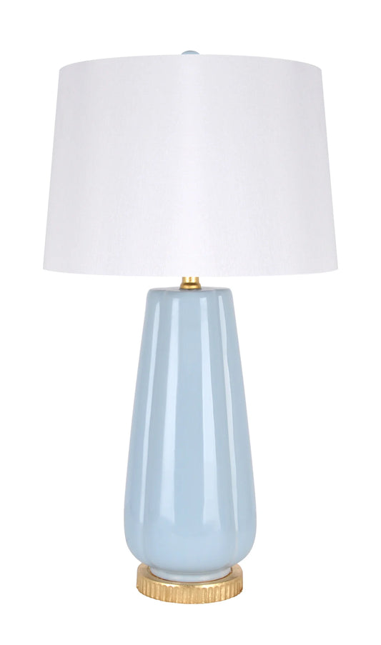 Spa Blue Table Lamp